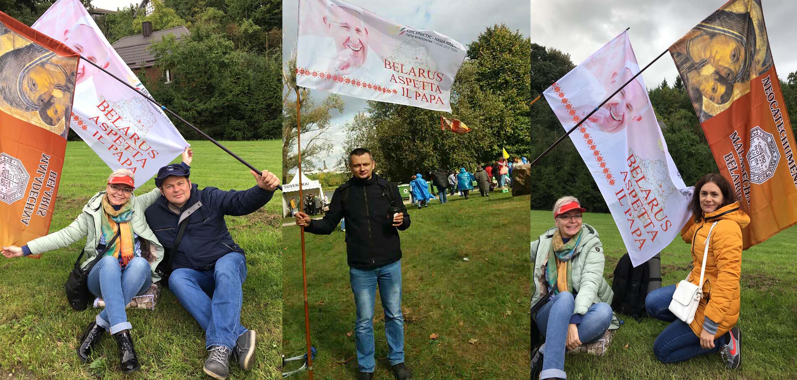 сустрэча з папам Францішкам у Каунасе
