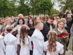 Першая Святая Камунія 11.05.2025
