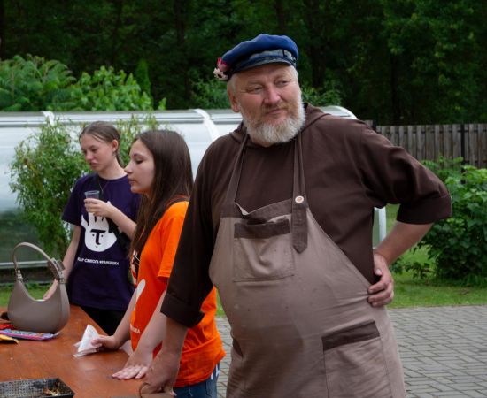 Obraz do wydarzenia Дзяліцца тым, што ўмееш: брат Войцех Врублеўскі