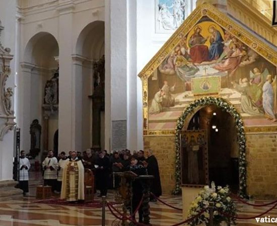 Obraz do wydarzenia Апостальская Сталіца аб’явіла поўны адпуст на 800-годдзе смерці святога Францішка